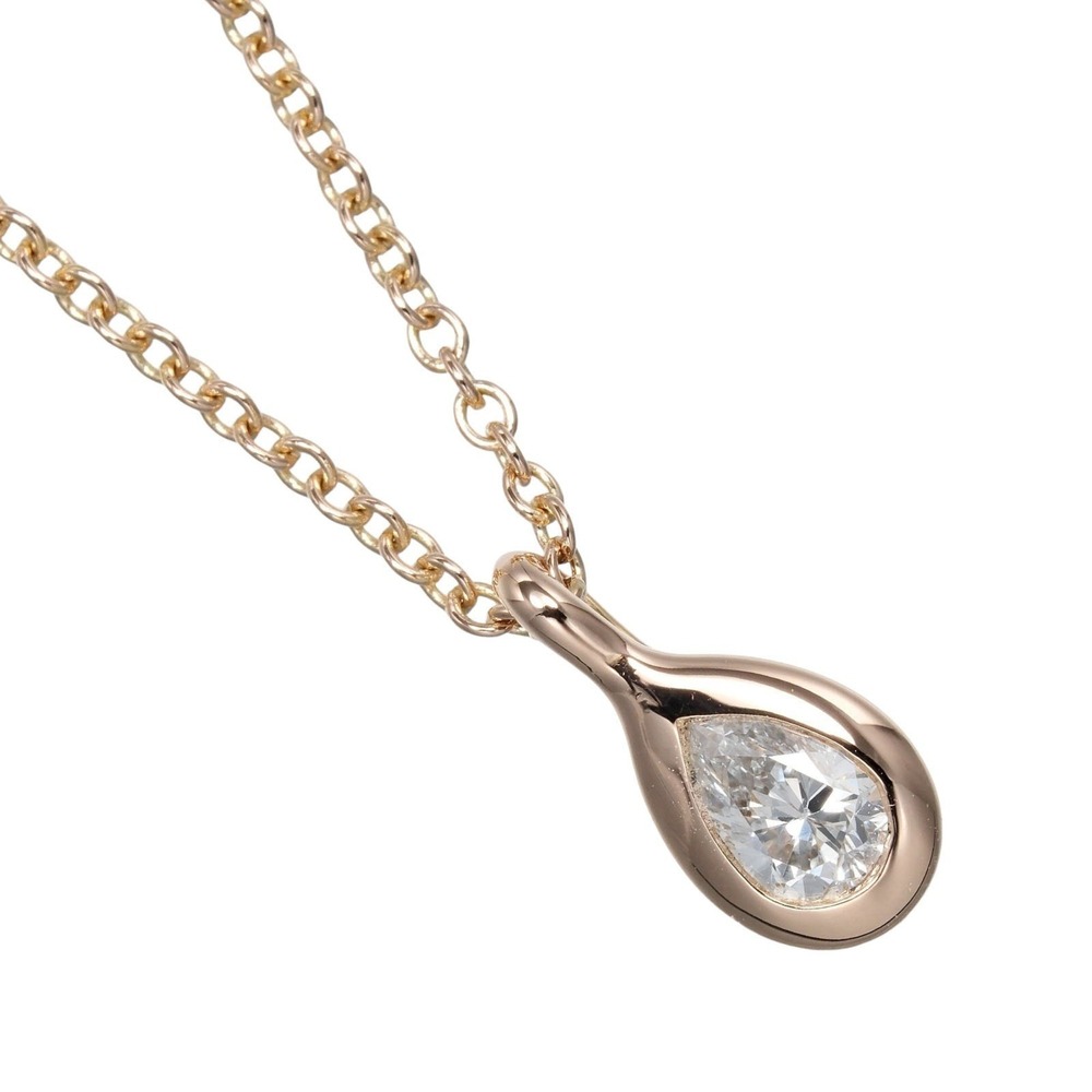 TIFFANY 18k Gold Diamond Necklace